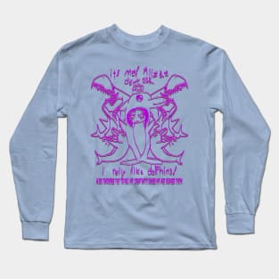 my niece's art scares teachers Long Sleeve T-Shirt